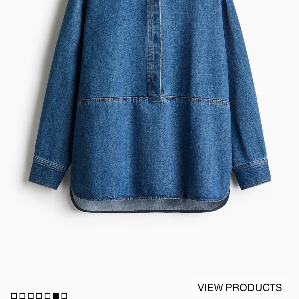 H&M Blue Button Down Shirt